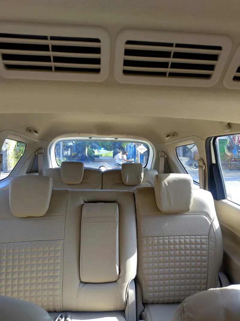 Innova car on rent in Pune - 7 seater spacious SUV interior