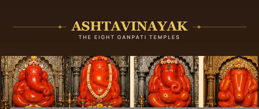 The eight Ganpati temples of the Ashtavinayak circuit