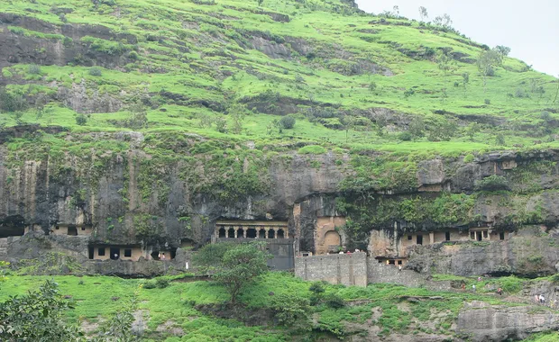 Girijatmaj Temple at Lenyadri, an Ashtavinayak Ganpati temple