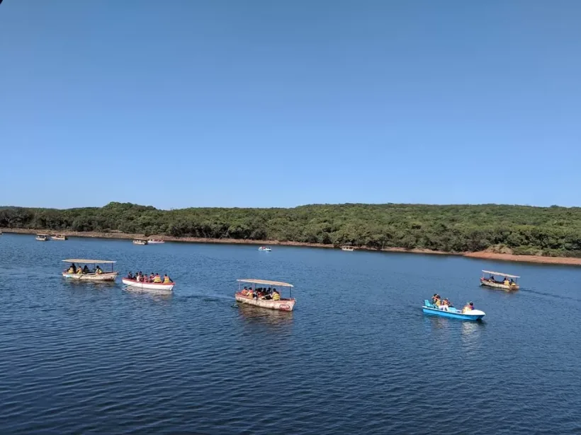 Boating on Venna Lake, Mahabaleshwar