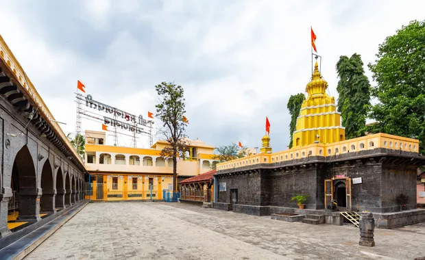 Mahaganpati Temple at Ranjangaon, an Ashtavinayak Ganpati temple