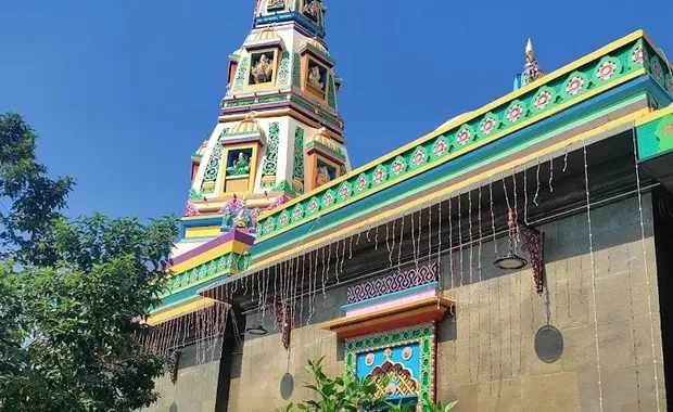 Vighnahar Temple at Ozar, an Ashtavinayak Ganpati temple